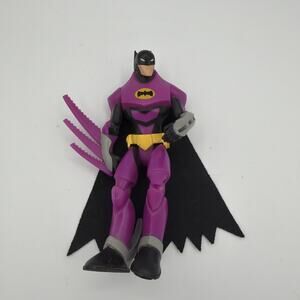 DC The Batman Razor Whip Batman 5" inch action figure Retired Mattel 2004 VTG